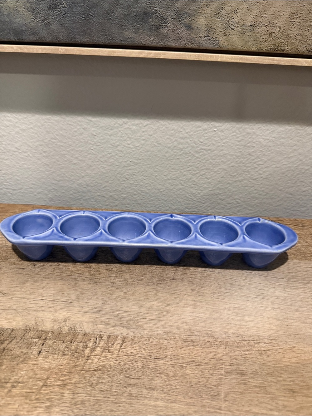 Blue Ceramic Egg Tray - Looks Like Anthropologie Old Havana